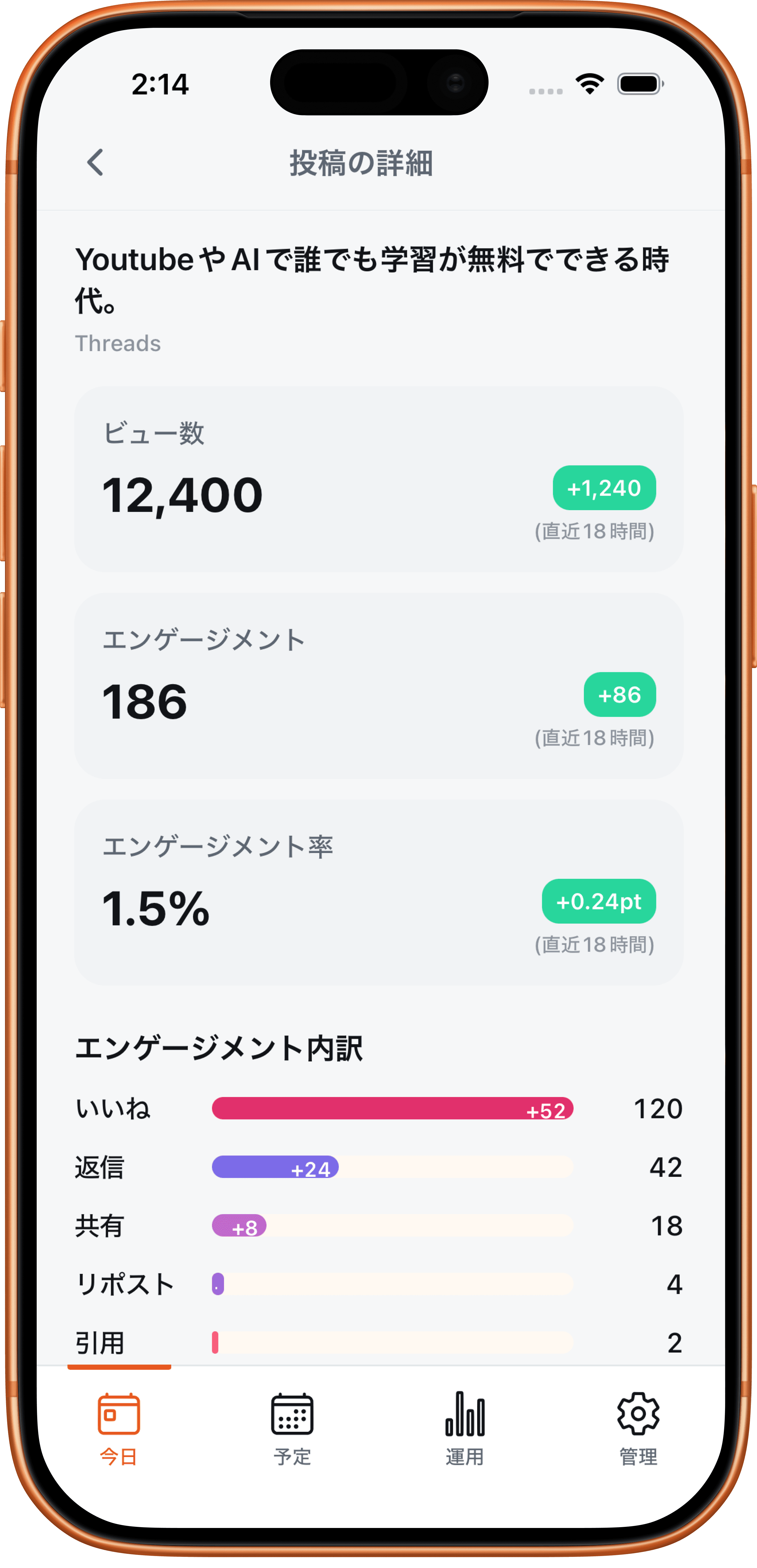 PostPilot の投稿詳細