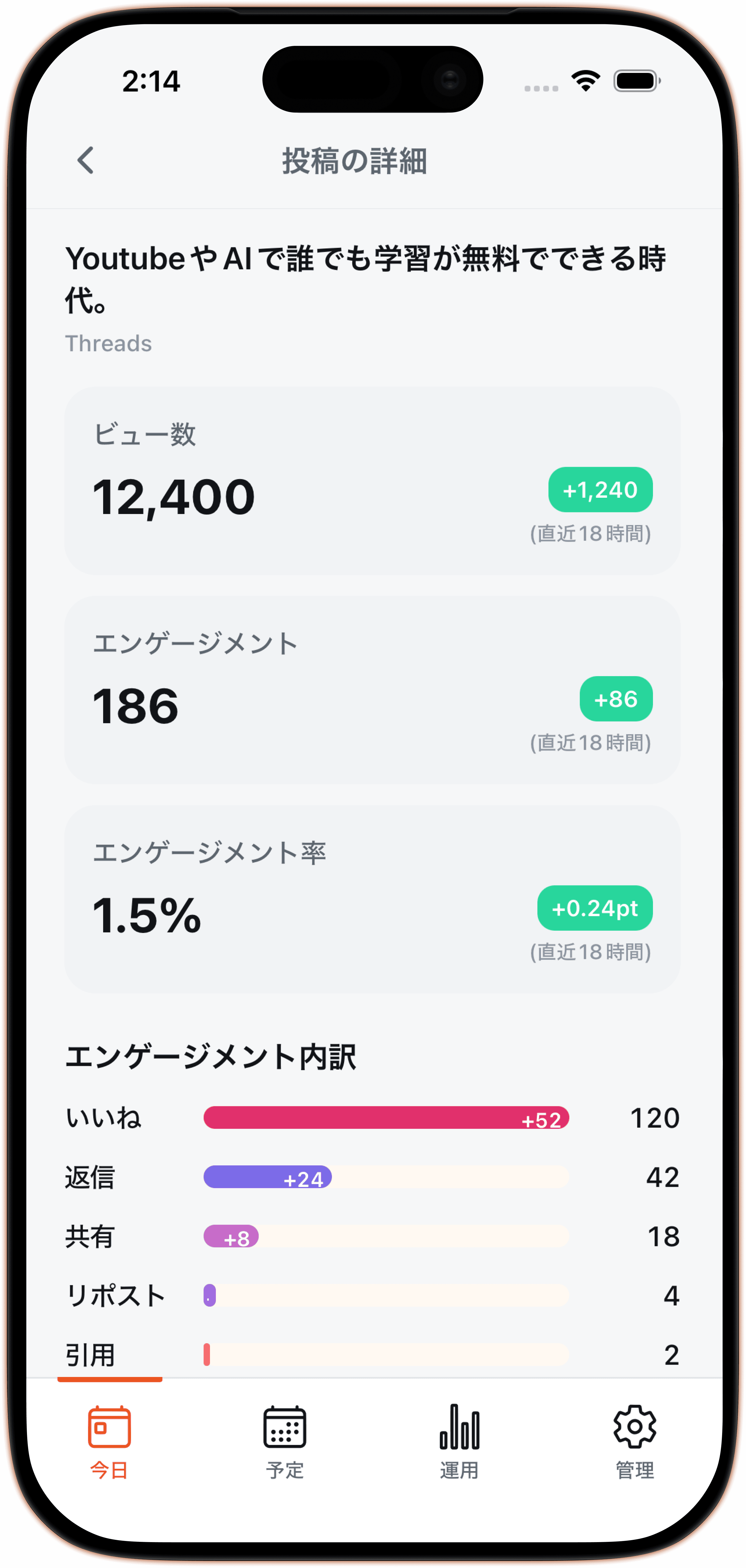PostPilot の投稿詳細